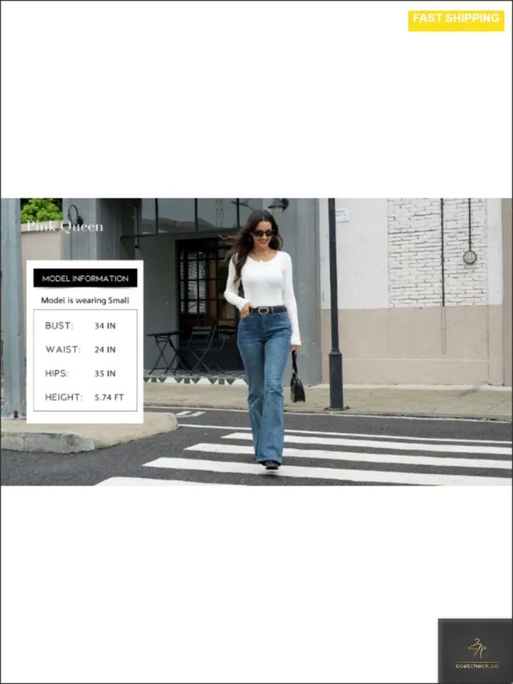 Women's Slim Fit Ribbed Knit Pullover Sweater with Decorative Button Cuffs -